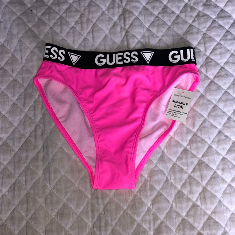 Hot Pink Guess Bikini Bottoms
